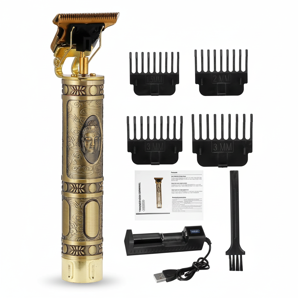 T9 Professional Hair Trimmer – Zero Gap Beard & Hair Clipper